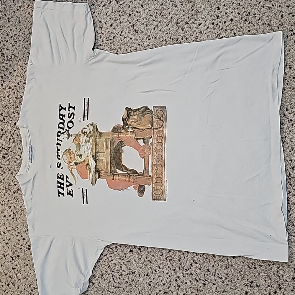 Norman Rockwell Christmas T-shirt